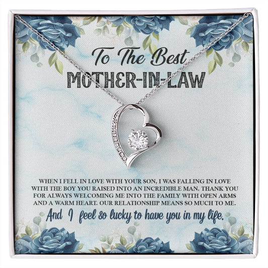 To My Mother in law - Forever Love Necklace