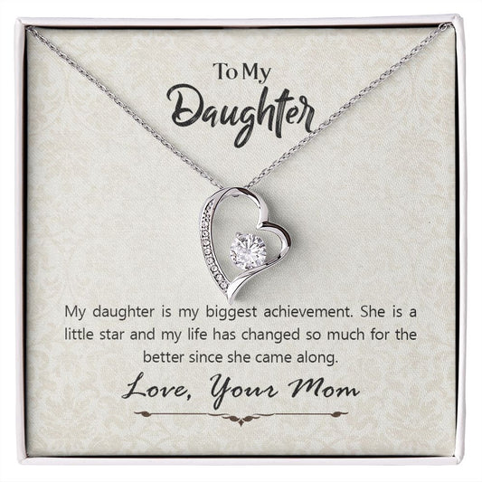 To my daughter - Forever Love Necklace