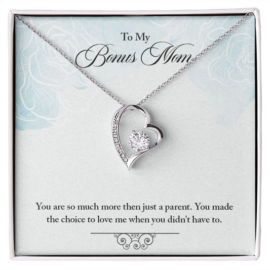 To Bonus Mom - Forever Love Necklace