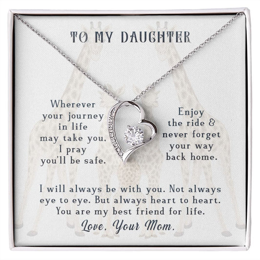 To my daughter - Forever Love Necklace