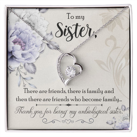 To my Sister - Forever Love Necklace