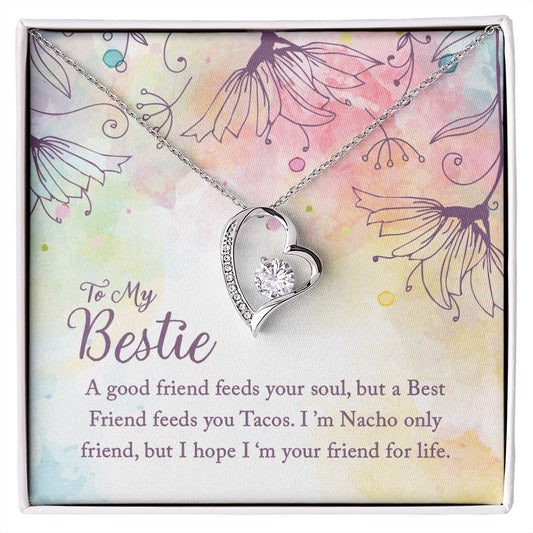 To my Bestie - Forever Love Necklace