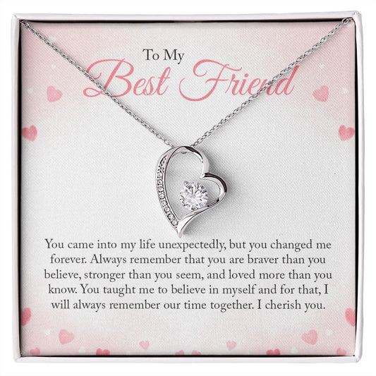 To my Bestie - Forever Love Necklace