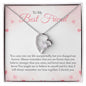 To my Bestie - Forever Love Necklace