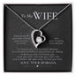 To My WIfe - Forever Love Necklace