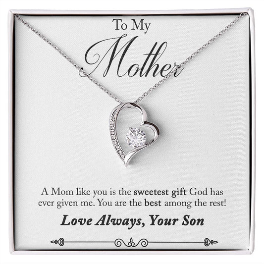 Son to mother - Forever Love Necklace
