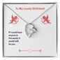 To My Lovely Girlfriend - Forever Love Necklace