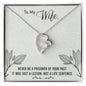 To my Wife  - Forever Love Necklace