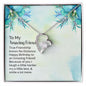 To My Amazing Friend - Forever Love Necklace