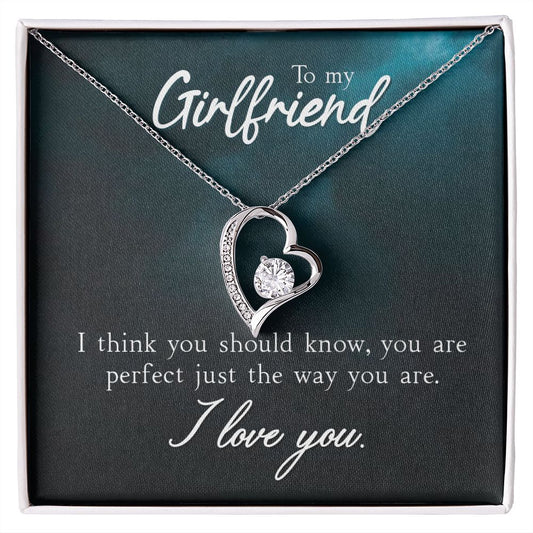 To my girlfriend - Forever Love Necklace