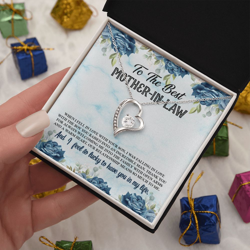 To My Mother in law - Forever Love Necklace