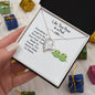 Like Two Peas in a Pod - Forever Love Necklace