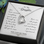 To my daughter - Forever Love Necklace
