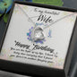 To my Beautiful Wife - Forever Love Necklace