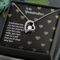 To My Grandmother - Forever Love Necklace