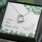 Happy First Mother's Day - Forever Love Necklace