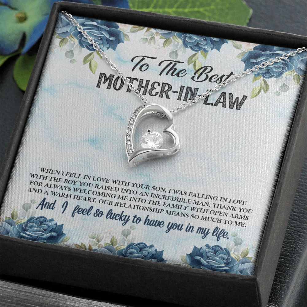 To My Mother in law - Forever Love Necklace