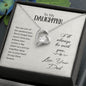 To my daughter - Forever Love Necklace