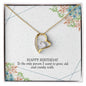 Happy birthday - Forever Love Necklace