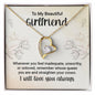 To my girlfriend - Forever Love Necklace