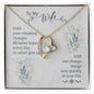 To my Wife - Forever Love Necklace