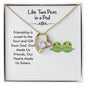 Like Two Peas in a Pod - Forever Love Necklace