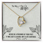 To my Wife  - Forever Love Necklace