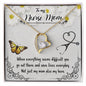 To my nurse mom - Forever Love Necklace