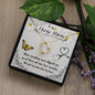 To my nurse mom - Forever Love Necklace