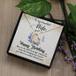 To my Beautiful Wife - Forever Love Necklace