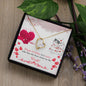 Happy birthday to a sister - Forever Love Necklace