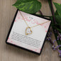 To my Bestie - Forever Love Necklace