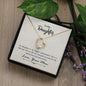 To my daughter - Forever Love Necklace
