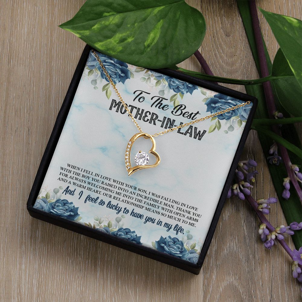 To My Mother in law - Forever Love Necklace