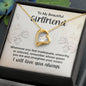 To my girlfriend - Forever Love Necklace