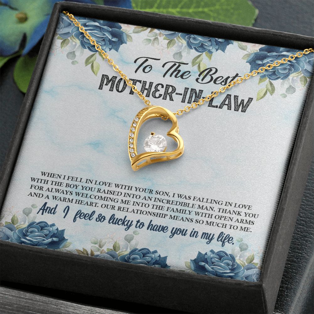 To My Mother in law - Forever Love Necklace