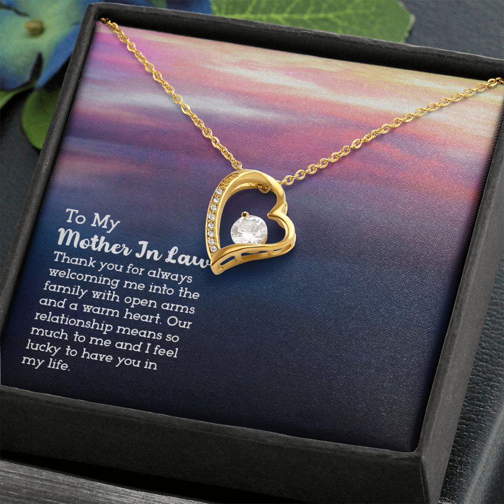 To My Mother in law - Forever Love Necklace