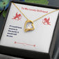 To My Lovely Girlfriend - Forever Love Necklace