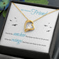 To My Dearest Friend - Forever Love Necklace