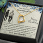 Dear beautiful Granddaughter - Forever Love Necklace
