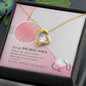 To my nurse wife - Forever Love Necklace