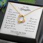To my daughter - Forever Love Necklace