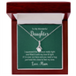 To My Wonderful Daughter - Alluring Beauty Necklace