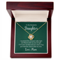 To My Wonderful Daughter - Love Knot Necklace