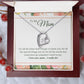 To My Mom - Forever Love Necklace