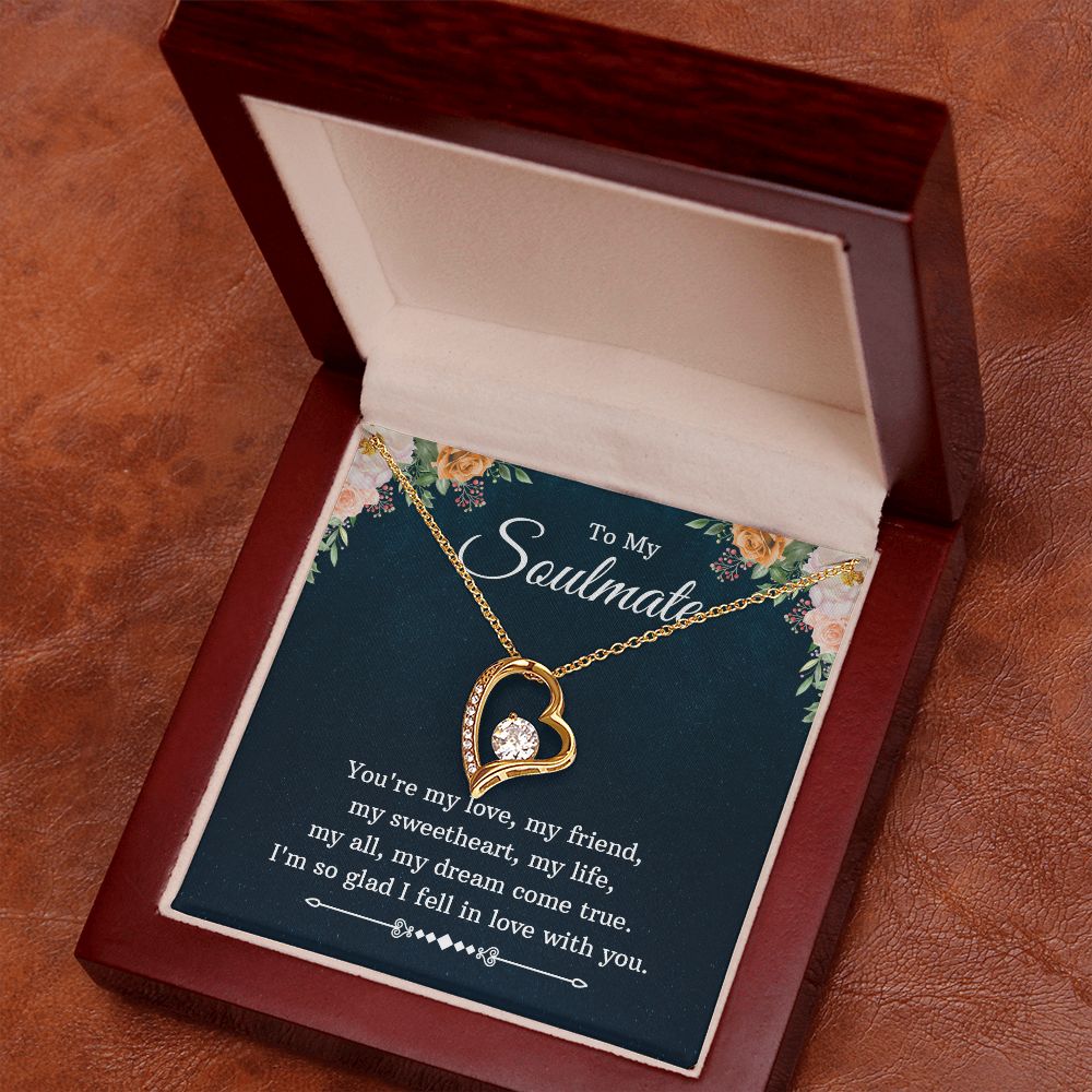 To my soulmate - you're my love
