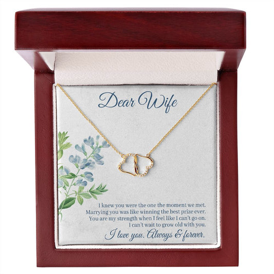 To My Wife - Everlasting Love Necklace