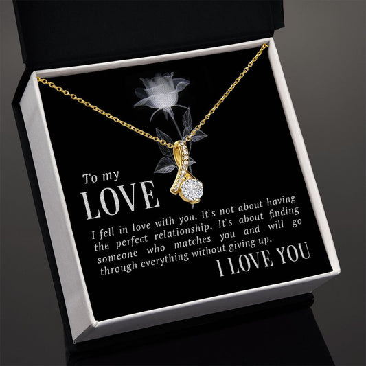 To My Love - Alluring Beauty Necklace
