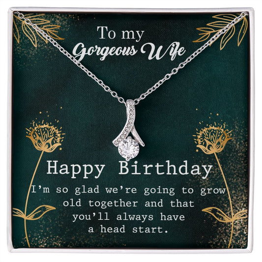 To my Gorgeous Wife - Alluring Beauty Necklace