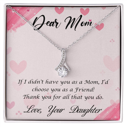 To My Mom - Alluring Beauty Necklace